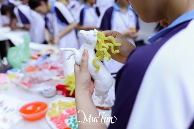 Hơn 500 học sinh sôi nổi tranh tài, thổi hồn Tết Việt vào hội xuân&nbsp;trường học- Ảnh 13.