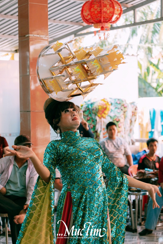 Về Gia Thuận, Đồng Tháp xem hát bội, múa lân tại miếu Bà Chúa Xứ- Ảnh 15.