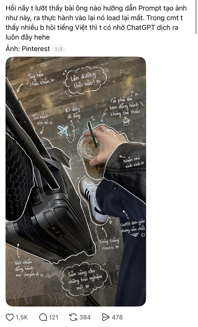 Hướng dẫn tạo ảnh chú thích vẽ tay bằng ChatGPT đang hot rần rần mạng xã hội- Ảnh 2.