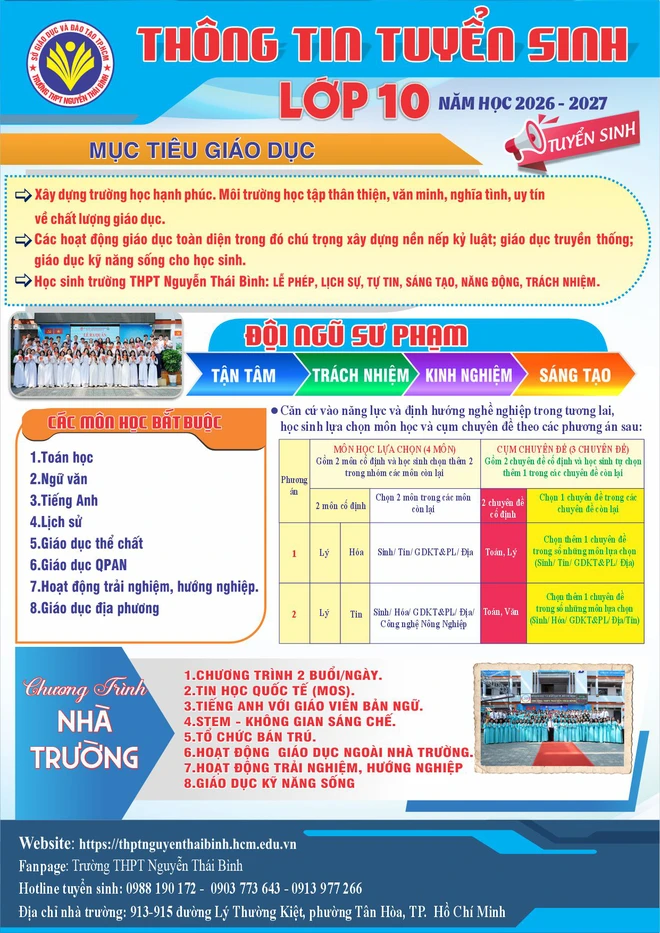 Hơn 500 teen trải nghiệm một ngày làm học sinh Trường THPT Nguyễn Thái Bình- Ảnh 19.