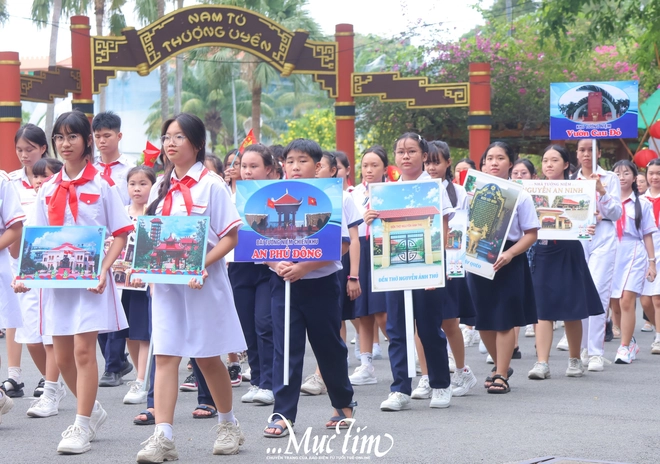 Đội viên TP.HCM diễu hành chào mừng kỷ niệm 85 năm Ngày thành lập Đội TNTP Hồ Chí Minh - Ảnh 8.