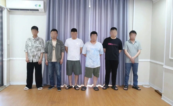 23 foreigners found staying illegally in northern Vietnam, suspected of operating online fraud ring- Ảnh 3. 23 foreigners found staying illegally in northern Vietnam, suspected of operating online fraud ring- Ảnh 3.