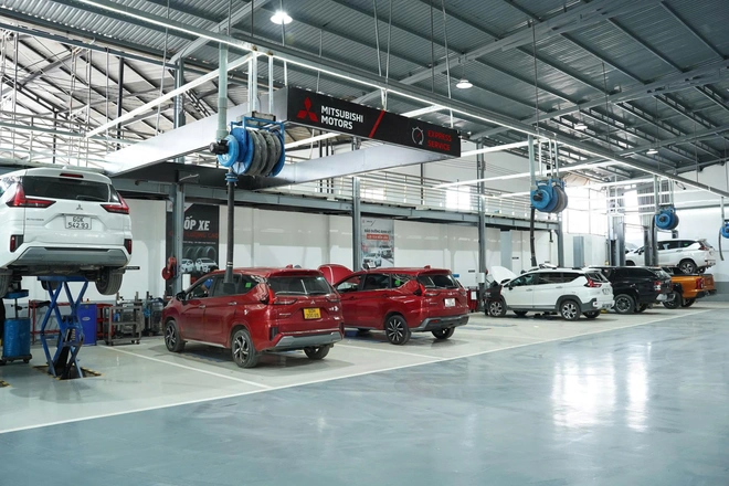Mitsubishi nâng cấp đại lý cho khách đỡ phải chờ lâu: Có nơi mới rộng 3.750m2, chứa 23 khoang sửa và đồng sơn - Ảnh 6.