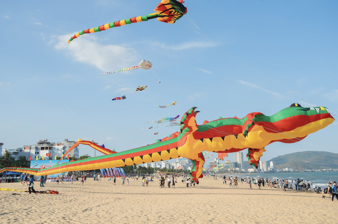 Giant kites fill Quy Nhon sky in south-central Vietnam- Ảnh 4.