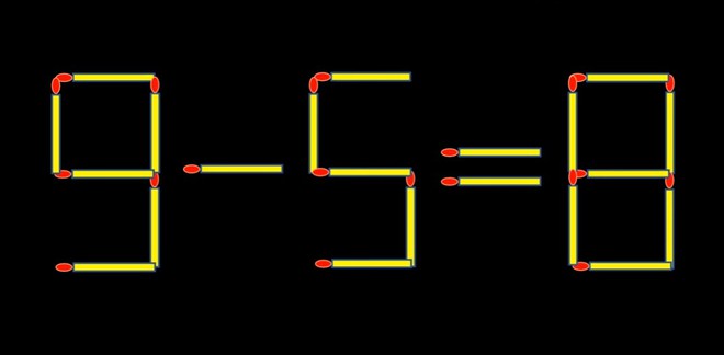 Thử tài IQ: Di chuyển một que diêm để 11+5=8 thành phép tính đúng - Ảnh 2.