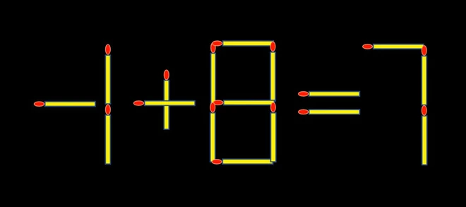 Thử tài IQ: Di chuyển một que diêm để 5+6=12 thành phép tính đúng - Ảnh 1.