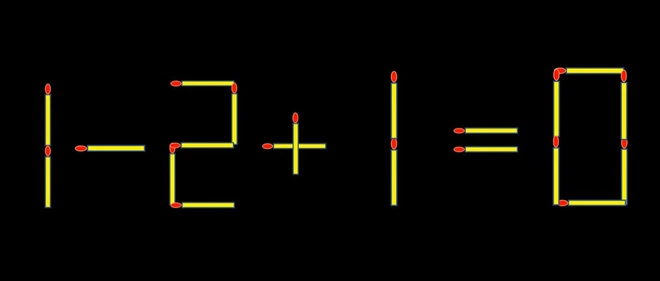 Thử tài IQ: Di chuyển một que diêm để 12+1=8 thành phép tính đúng - Ảnh 1.