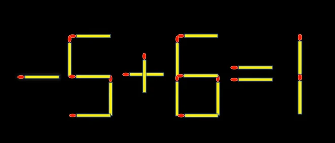 Thử tài IQ: Di chuyển một que diêm để 12+1=8 thành phép tính đúng - Ảnh 1.