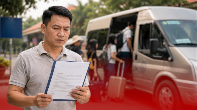 Từ 1-1-2028, xe hợp đồng phải chia sẻ dữ liệu chuyến đi với bộ công an - Ảnh 1.
