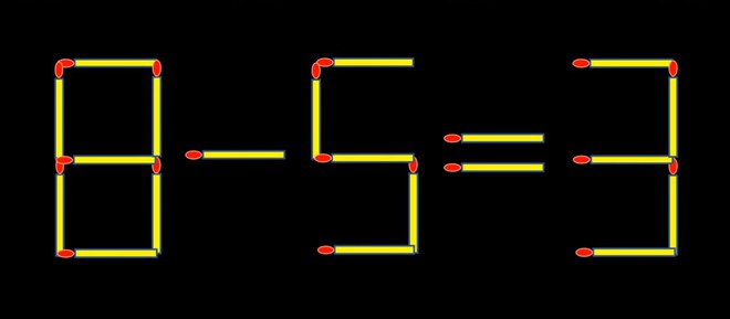 Thử tài IQ: Di chuyển một que diêm để 2+5=8 thành phép tính đúng - Ảnh 1.