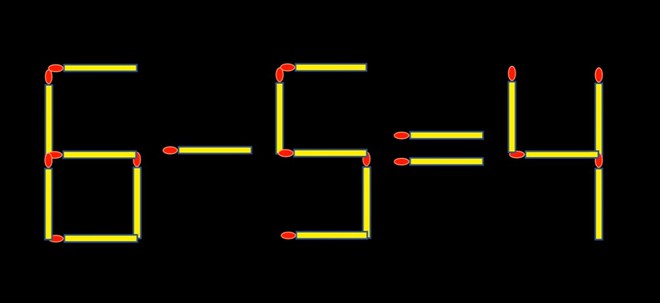 Thử tài IQ: Di chuyển một que diêm để 1+6=4 thành phép tính đúng - Ảnh 3.