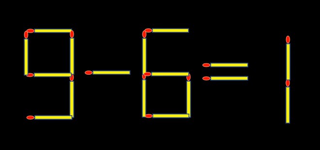 Thử tài IQ: Di chuyển một que diêm để 9-8=3 thành phép tính đúng - Ảnh 3.