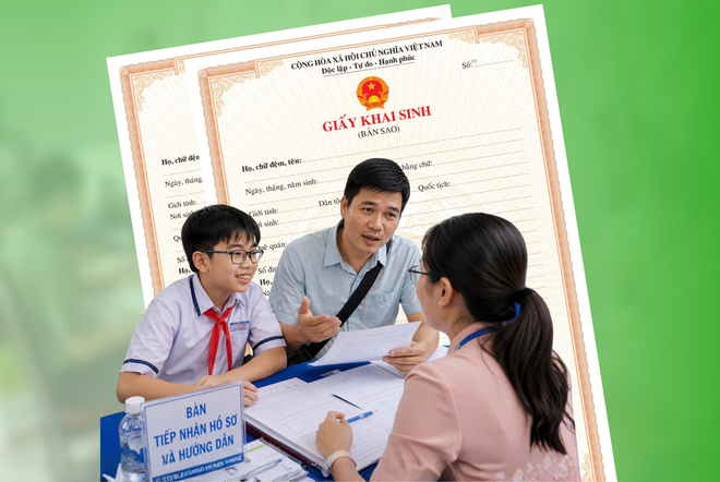 Hướng dẫn ba mẹ TRÍCH LỤC BẢN SAO GIẤY KHAI SINH cho con nhập học trên Cổng dịch vụ công, trả kết quả ngay trong ngày  - Ảnh 1.