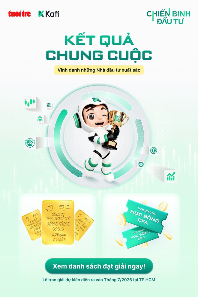 'Chiến Binh Đầu Tư 2026' gọi tên các nhà vô địch - Ảnh 1.