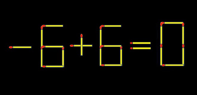 Thử tài IQ: Di chuyển một que diêm để 6+6=8 thành phép tính đúng - Ảnh 1.