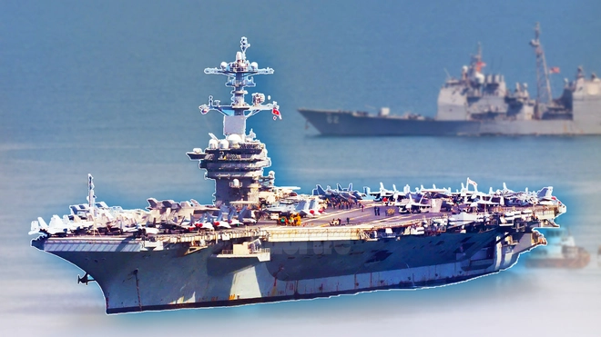 Tàu sân bay USS GEORGE WASHINGTON vừa cập cảng Đà Nẵng có gì đặc biệt? - Ảnh 1.