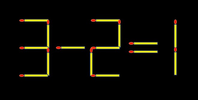 Thử tài IQ: Di chuyển một que diêm để 5+5=8 thành phép tính đúng - Ảnh 1.