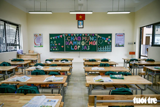 School in northern Vietnam marries modern design with highland ethnic heritage- Ảnh 12.