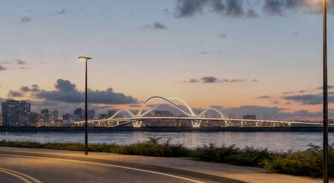 Ho Chi Minh City unveils wave-inspired design for Thu Thiem 4 Bridge - Ảnh 10.