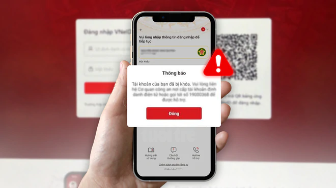 Ai đang dùng VNeID cũng nên biết 3 trường hợp tài khoản có thể bị khóa - Ảnh 1.