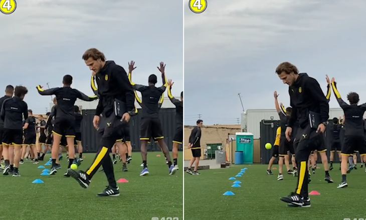 Huyền thoại Diego Forlan truyền cảm hứng cho thế hệ trẻ Việt Nam - Ảnh 2.
