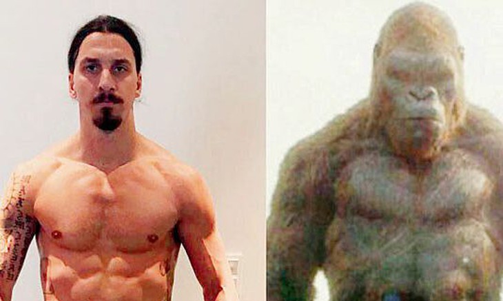 Ibrahimovic tuyên bố có thể đánh bại King Kong