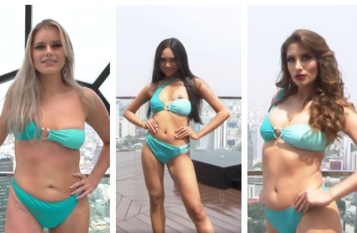 Miss Grand 2020 thi bikini: Người 