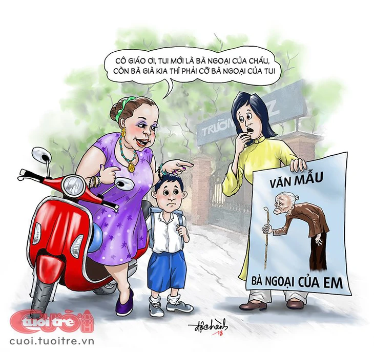 Văn mẫu: Bố em bắt buộc phải có tóc - Ảnh 2.