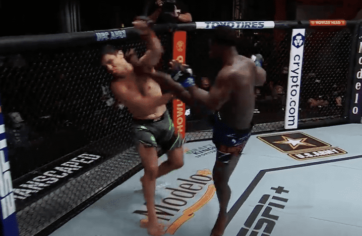 Quang Le thắng trận đầu tiên ở UFC - Ảnh 2.