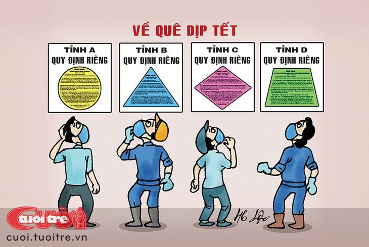 Hồi hộp... về quê ăn Tết