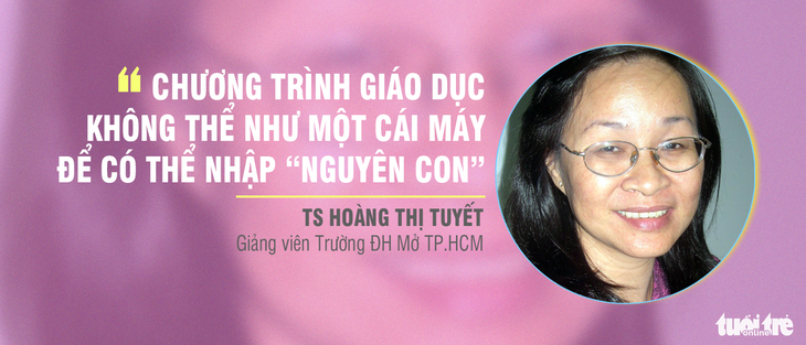 Không nên nhập nguyên con chương trình giáo dục - Ảnh 2.