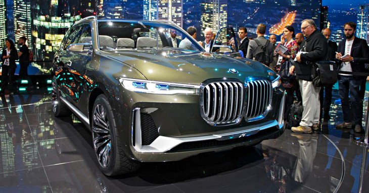 Ngắm BMW X7 iPerformance tại triển lãm Frankfurt: rộng rãi và tinh tế - Ảnh 1.