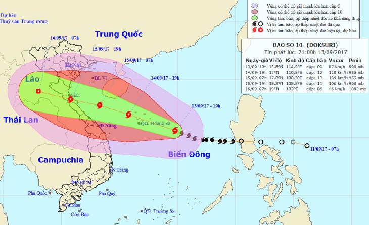 Thực thi các biện pháp khẩn cấp ứng phó bão số 10 - Ảnh 1.