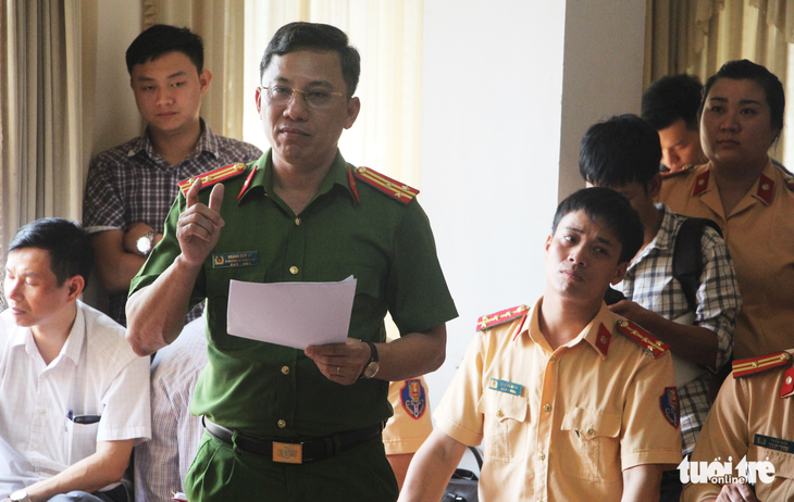 Bác đơn kháng cáo vụ tài xế kiện công an phạt xe quá tải - Ảnh 2. Bác đơn kháng cáo vụ tài xế kiện công an phạt xe quá tải - Ảnh 2.