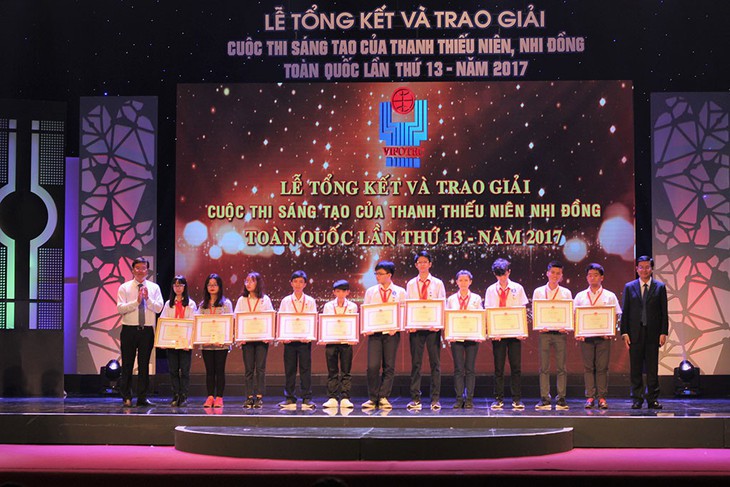 Học sinh Hà Nội chiến thắng cuộc thi ‘Sáng tạo thanh thiếu nhi toàn quốc’ - Ảnh 1. Học sinh Hà Nội chiến thắng cuộc thi ‘Sáng tạo thanh thiếu nhi toàn quốc’ - Ảnh 1.