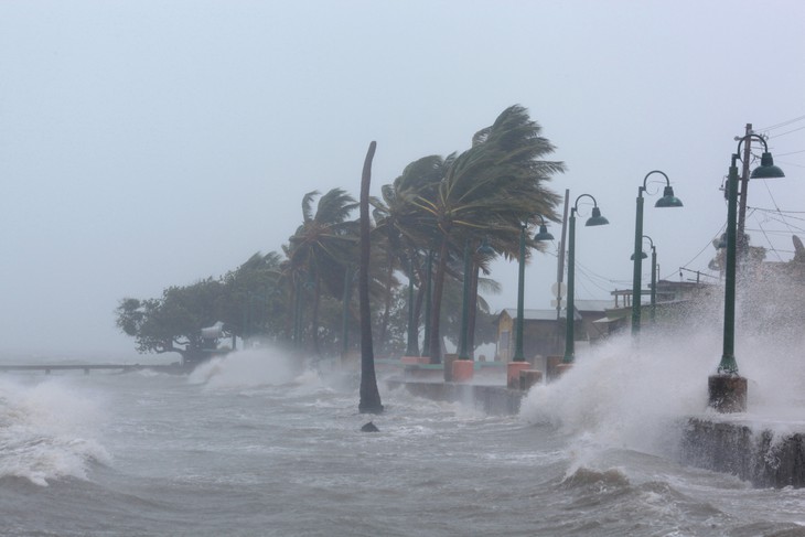 Hàng không Mỹ lo giúp dân sơ tán khỏi bão Irma - Ảnh 1.