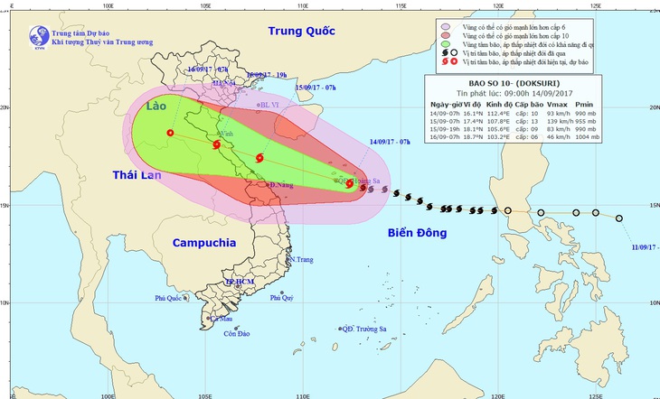 Bão số 10 là bão mạnh nhất trong 10 năm qua - Ảnh 2.