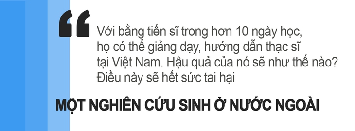 Lấy bằng tiến sĩ trong… 10 ngày - Ảnh 2.