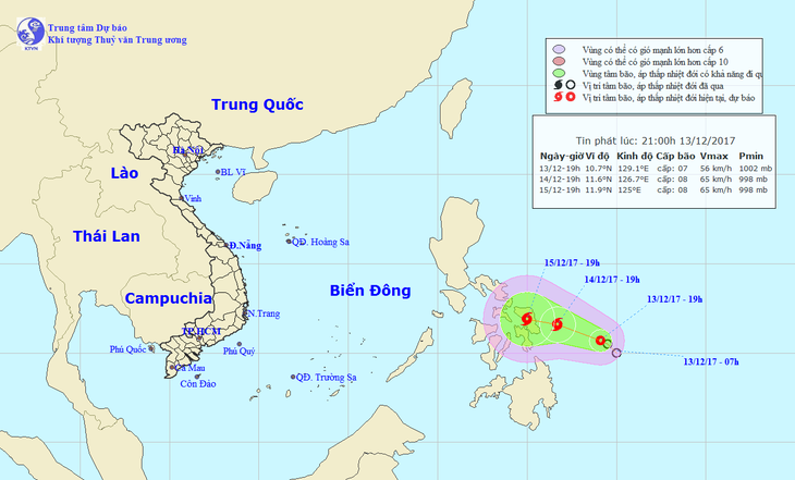 Áp thấp nhiệt đới gần biển đông có khả năng mạnh thành bão - Ảnh 1.