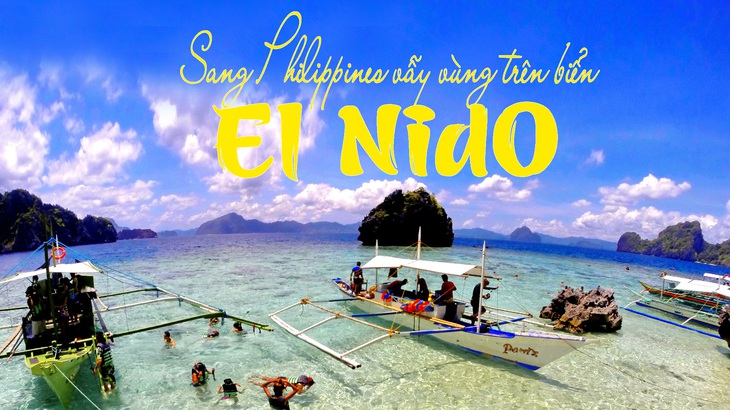 Sang Philippines vẫy vùng trên biển El Nido