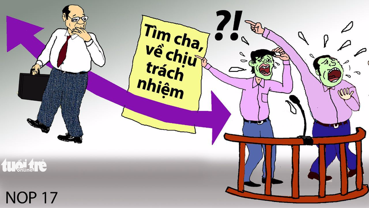 Tìm cha mất tích về chịu trách nhiệm - Ảnh 1.