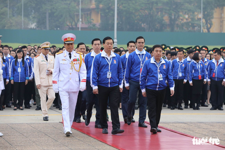 Đại hội Đoàn toàn quốc lần thứ XI họp phiên thứ nhất - Ảnh 2.