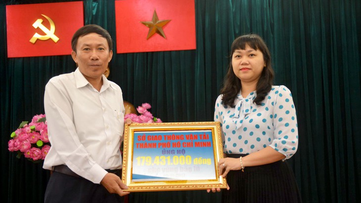 Gần 280 triệu đồng ủng hộ đồng bào bão lũ - Ảnh 1. Gần 280 triệu đồng ủng hộ đồng bào bão lũ - Ảnh 1.