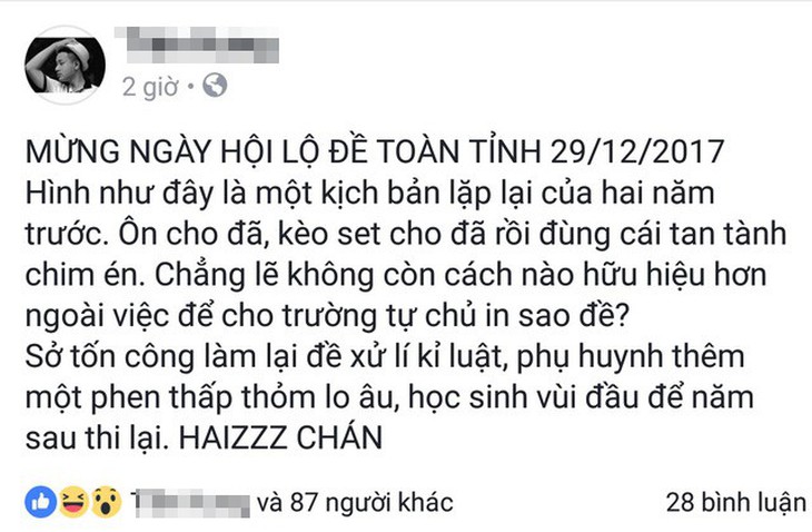 Khánh Hòa tạm đình chỉ kiểm tra học kỳ lớp 12 - Ảnh 2.