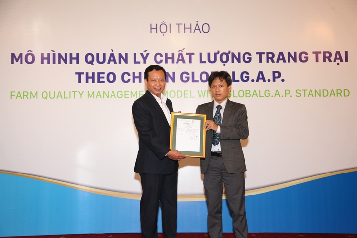 Heo nuôi chuẩn GlobalG.A.P. đã có mặt ở Việt Nam - Ảnh 4. Heo nuôi chuẩn GlobalG.A.P. đã có mặt ở Việt Nam - Ảnh 4.