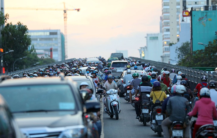 Thí điểm phân luồng đường Cộng Hòa: thất thủ toàn tập - Ảnh 19.