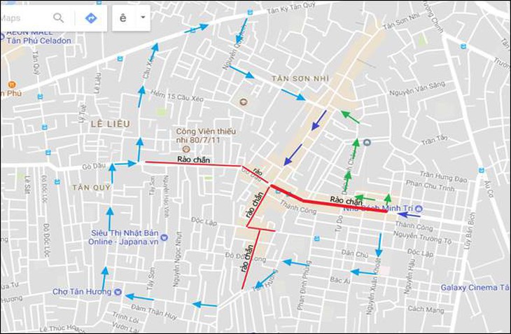 Từ 2-12, cấm xe hơi, xe 3 bánh đi đường Trương Vĩnh Ký - Ảnh 1.