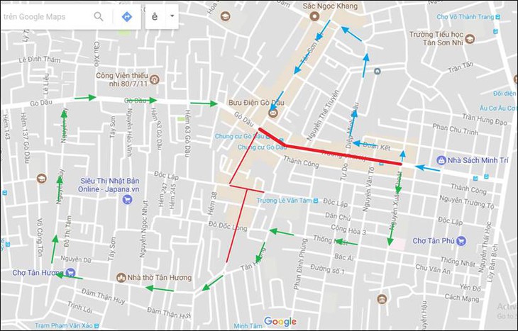 Từ 2-12, cấm xe hơi, xe 3 bánh đi đường Trương Vĩnh Ký - Ảnh 2.
