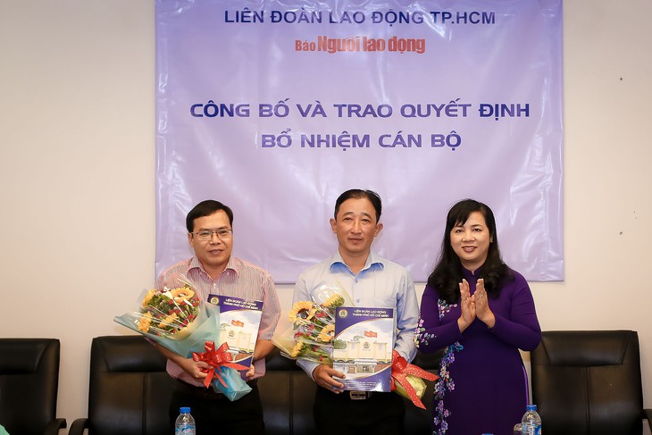 Báo Người Lao Động có thêm 2 Phó tổng biên tập - Ảnh 1. Báo Người Lao Động có thêm 2 Phó tổng biên tập - Ảnh 1.