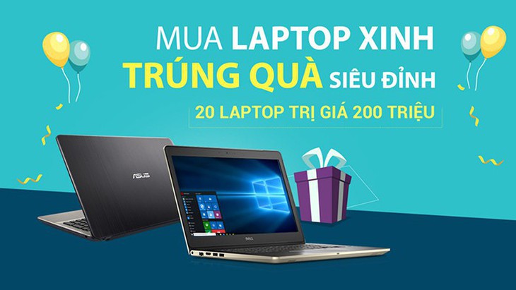 Mua Laptop trúng quà siêu đỉnh trong tháng sinh nhật Viễn Thông A - Ảnh 1.